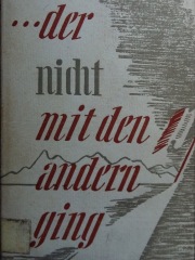 L'homme qui marchait devant moi - édition allemande 1949