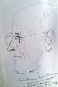 Caricature de Chamson - 1964