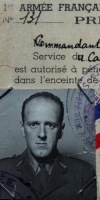 Laissez-passer de Chamson - 1945