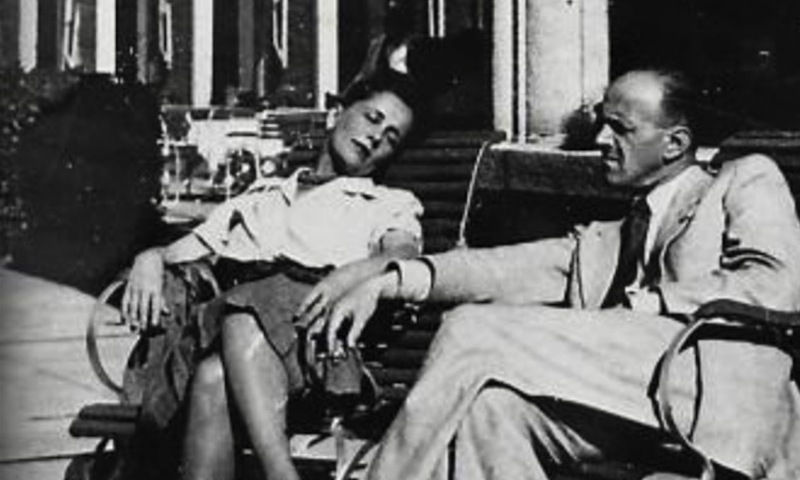 Chamson et Lucie Mazauric - 1945