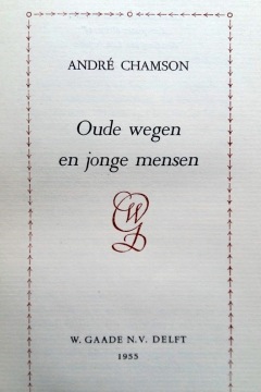 <i>Quatre éléments</i>  - édition hollandaise 1955